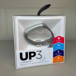 UP3 Jawbone Bluetooth Wireless Activity Sleep Heart Rate & Fitness Tracker Gray